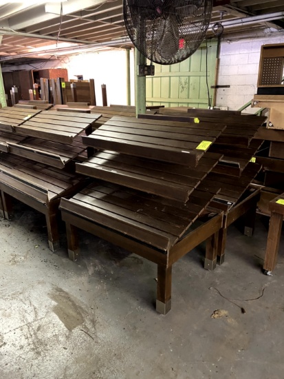 Bakery Slant Display Tables
