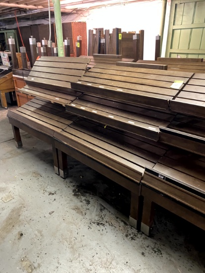 Bakery Slant Display Tables