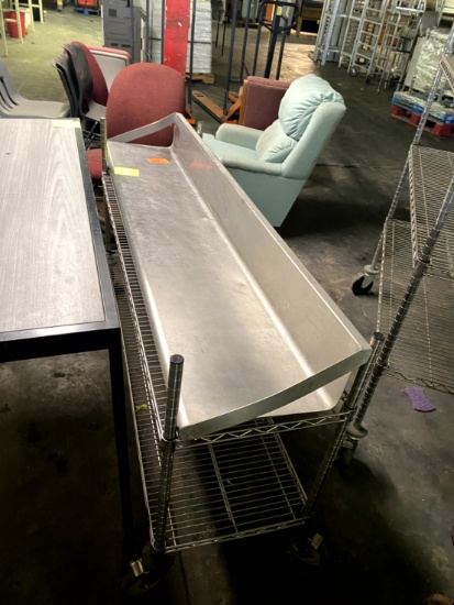 Wall Mounting Stainless Shelf