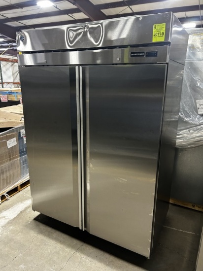 HOSHIZAKI SELF CONTAINED TWO DOOR STAINLESS FREEZER