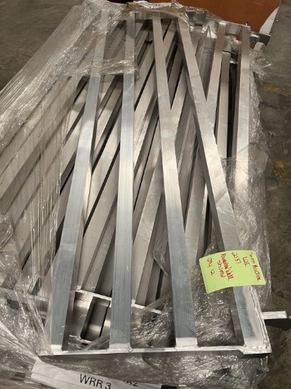 4 FT. ALUMINUM WALL SHELVES