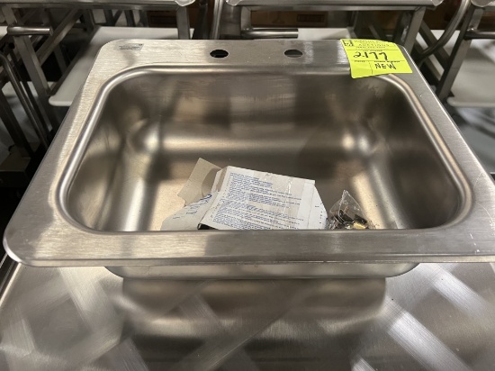 NEW STAINLESS STEEL DROP IN SINK