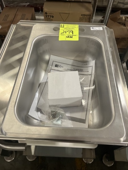 NEW JOHN BOOS DROP IN SINK
