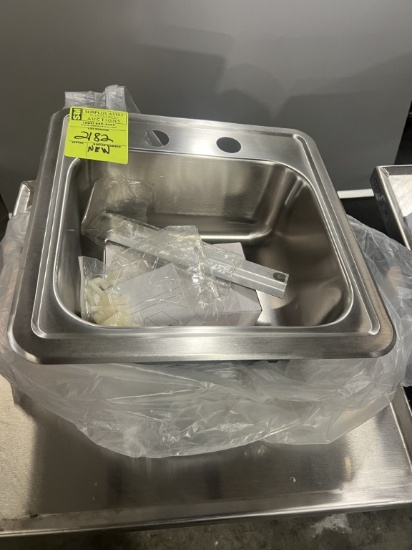 NEW STAINLESS STEEL DROP IN SINK