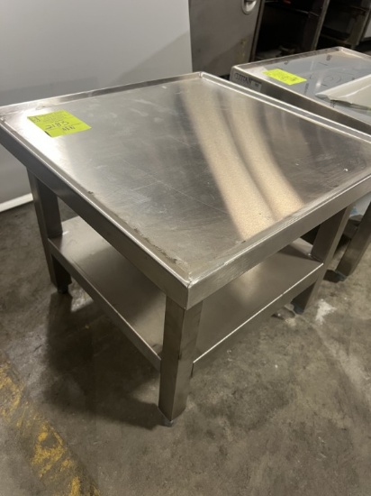 NEW STAINLESS STEEL UTILITY STAND
