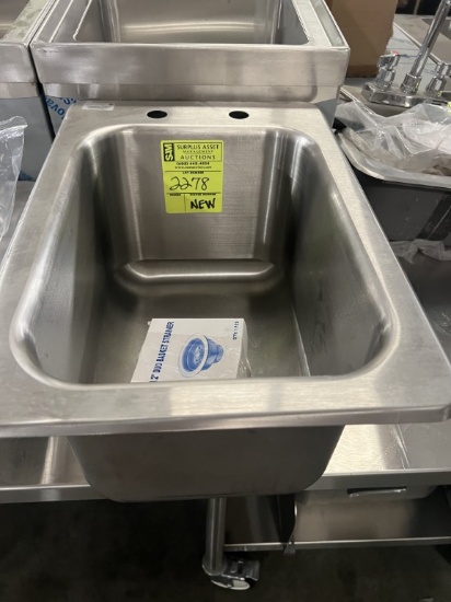 NEW ADVANCE TABCO DROP IN SINK