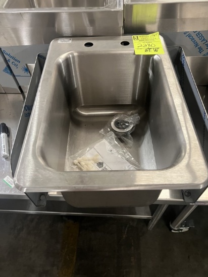 NEW ADVANCE TABCO DROP IN SINK