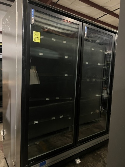 HILLPHOENIX LOW TEMP REACH IN CASE (INCLUDES LEFT END) ELECTRIC DEFROST
