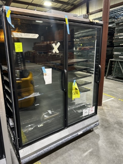 NEW 2025 TWO DOOR NARROW HUSSMANN LOW TEMP CASE (NO ENDS)
