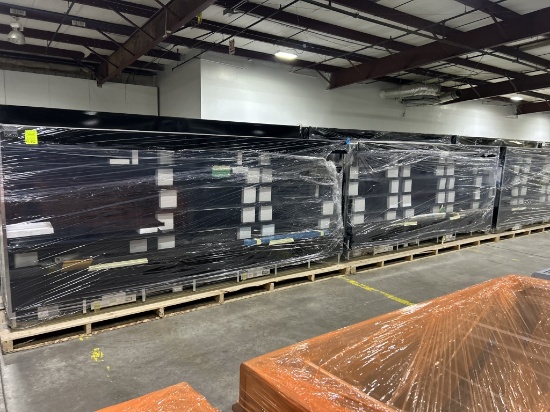 NEW HILL PHOENIX 24FT RUN REMOTE 5 DECK CASE W/ LIGHTED SHELVES (INCLUDES BOTH ENDS)