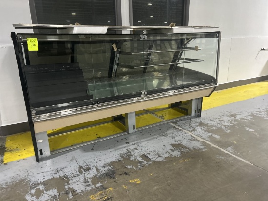 NEW 8FT RUN OF CUSTOM HUSSMANN DELI SERVICE/GRAB AND GO CASES