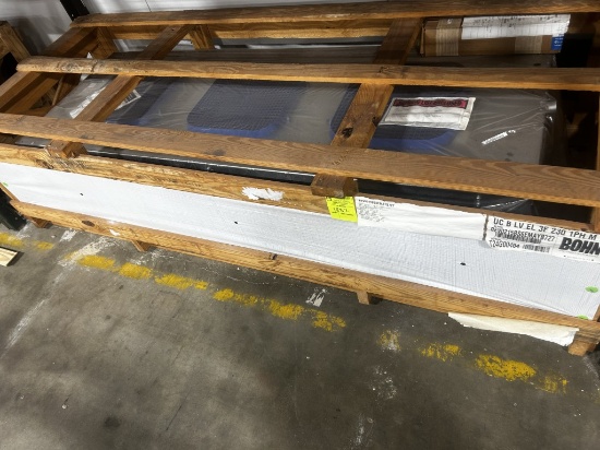 New Bohn 3 Fan Evaporative Refrigeration Coil 208-230 Volt Defrost