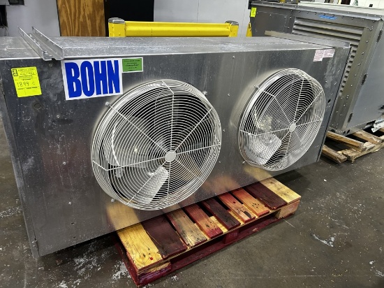 New Bohn 2 Fan Evaporative Refrigeration Coil