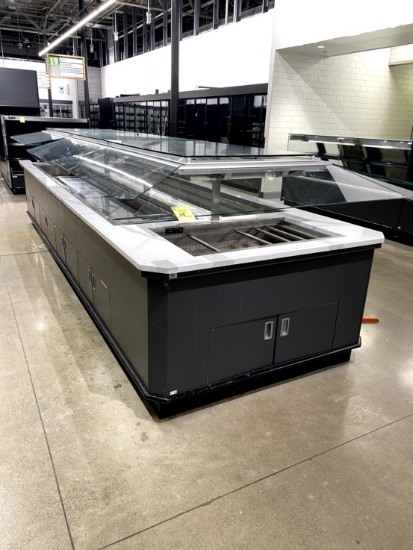 2020 HILL PHOENIX SALAD COLD BAR ISLAND