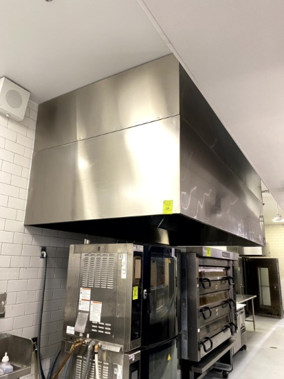 CAPTIVE AIRE EXHAUST HOOD (HOOD ONLY, FAN NOT INCLUDED)