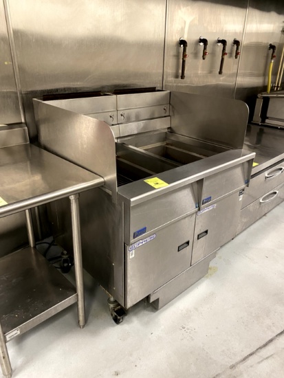 Pitco Dual Bay Fryer