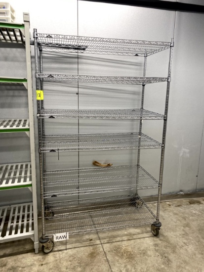 METRO RACK ON CASTERS