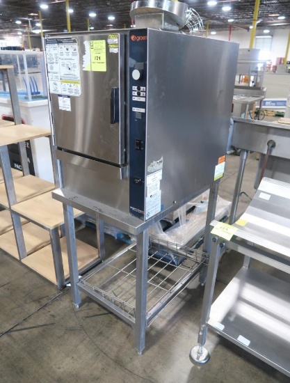 Groen smart steam 100 on stand