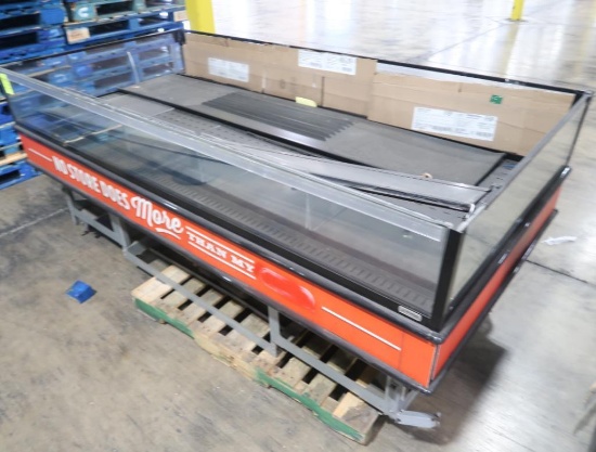 Structural concepts Oasis refrigerated island, broken glass