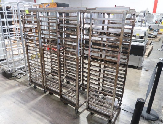 stainless oven racks, side load
