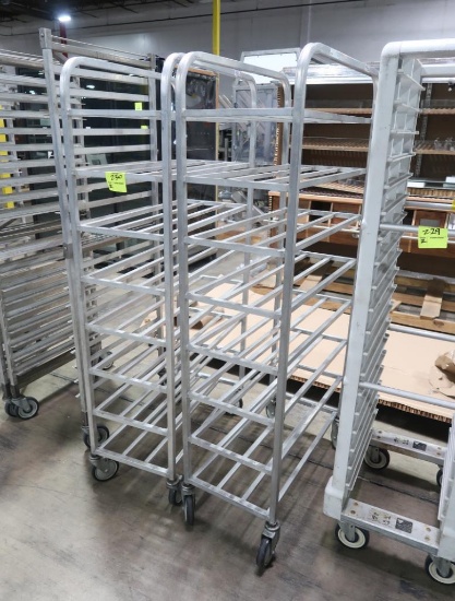 aluminum tub tray carts
