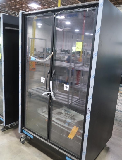 Hillphoenix 2-glass door refrigerator