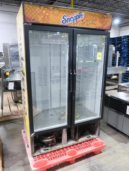 Habco 2-glass door refrigerated merchandiser