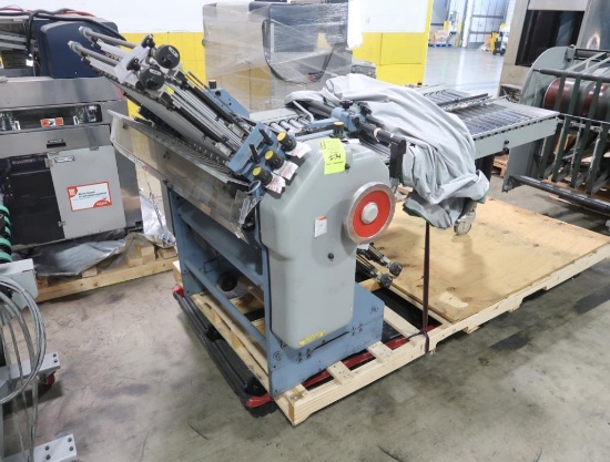 Stahl paper folding machine