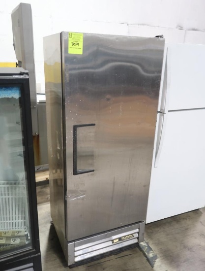 True single stainless door freezer
