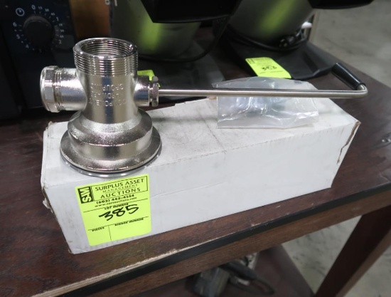 stainless sink drain valve