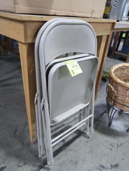 steel folding chairs