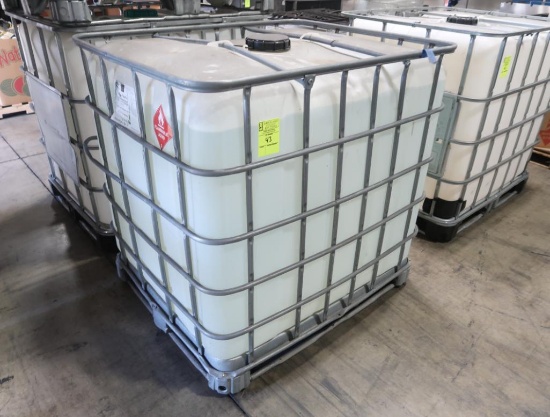 cube stackable liquid container w/ steel frame