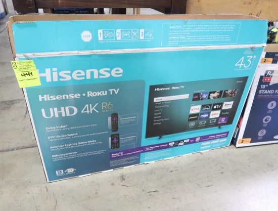 43" Hisense Roku TV