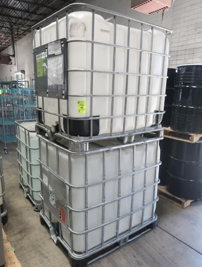 cube stackable liquid container w/ steel frame
