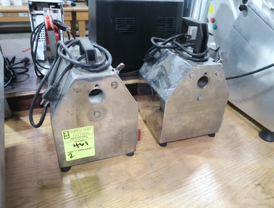 American Eagle table top meat grinder, base only