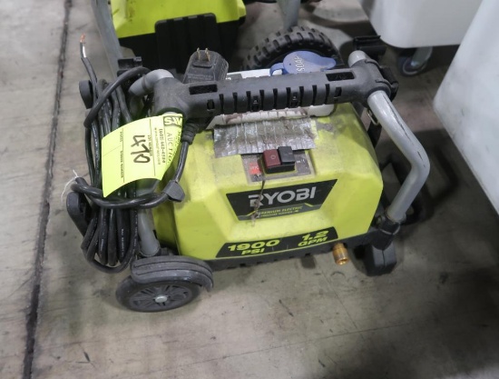 Ryobi pressure washer, no hose or wand