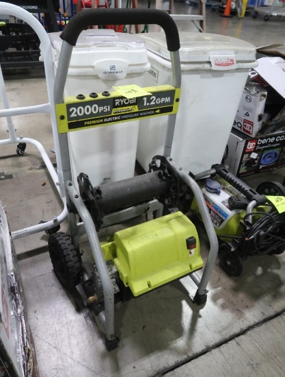 Ryobi pressure washer, no hose or wand