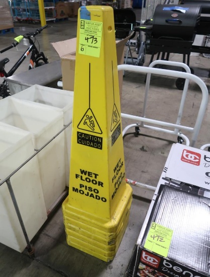 wet floor cones