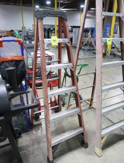 Werner fiberglass step ladder