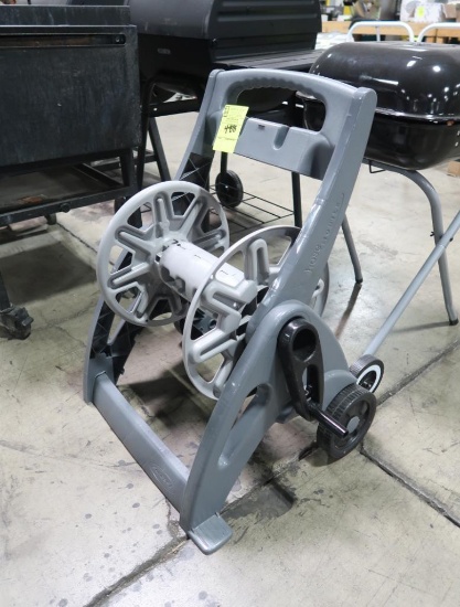 plastic hose reel, no hose