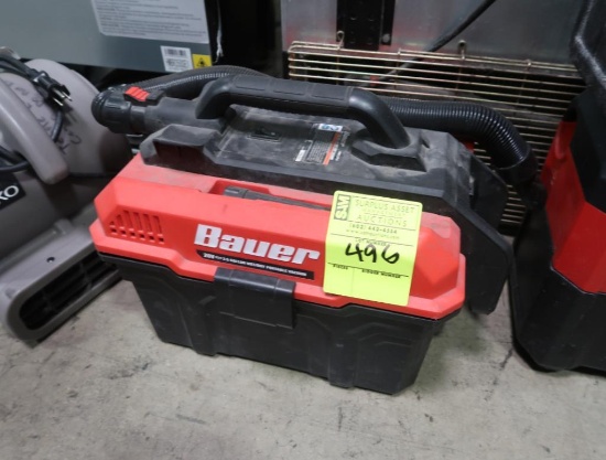 Bauer 3.5 gal wet/dry shop vac
