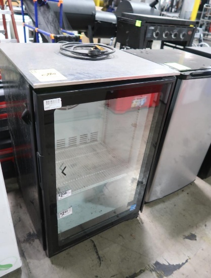 Imbera single glass door merchandiser refrigerator