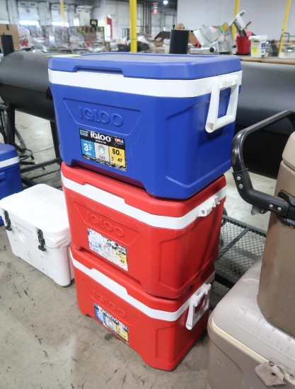 Igloo coolers