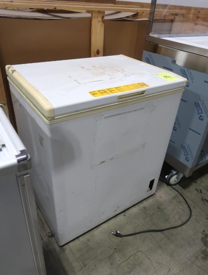 GE freezer chest