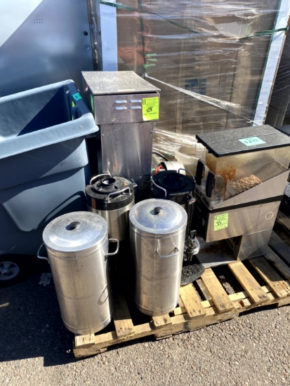 Pallet Of Coffee Equipment