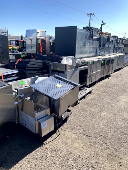 2021 Glas Tender Stainless Bar Back Cooling/Washing Setup