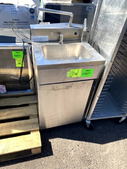 Portable Stainless Sink Station