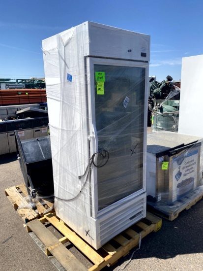 TRUE PHARMACY GLASS DOOR COOLER