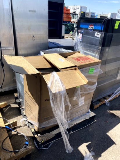 PALLET OF 4 ASSORTED MINI FRIDGES