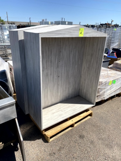 Wood Display Units
